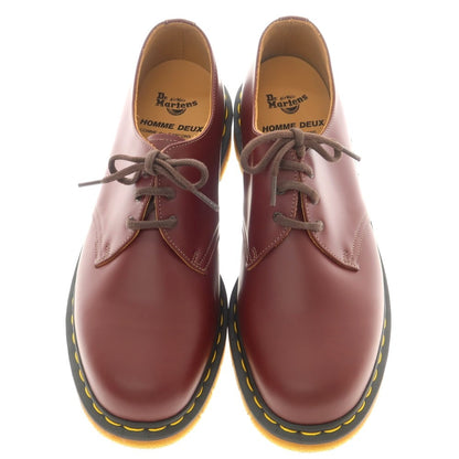 【中古】コムデギャルソン オムドゥ COMME des GARCONS HOMME DEUX × Dr.Martens 1461 プレーントゥ シューズ バーガンディ【 11 】【 状態ランクA 】【 メンズ 】