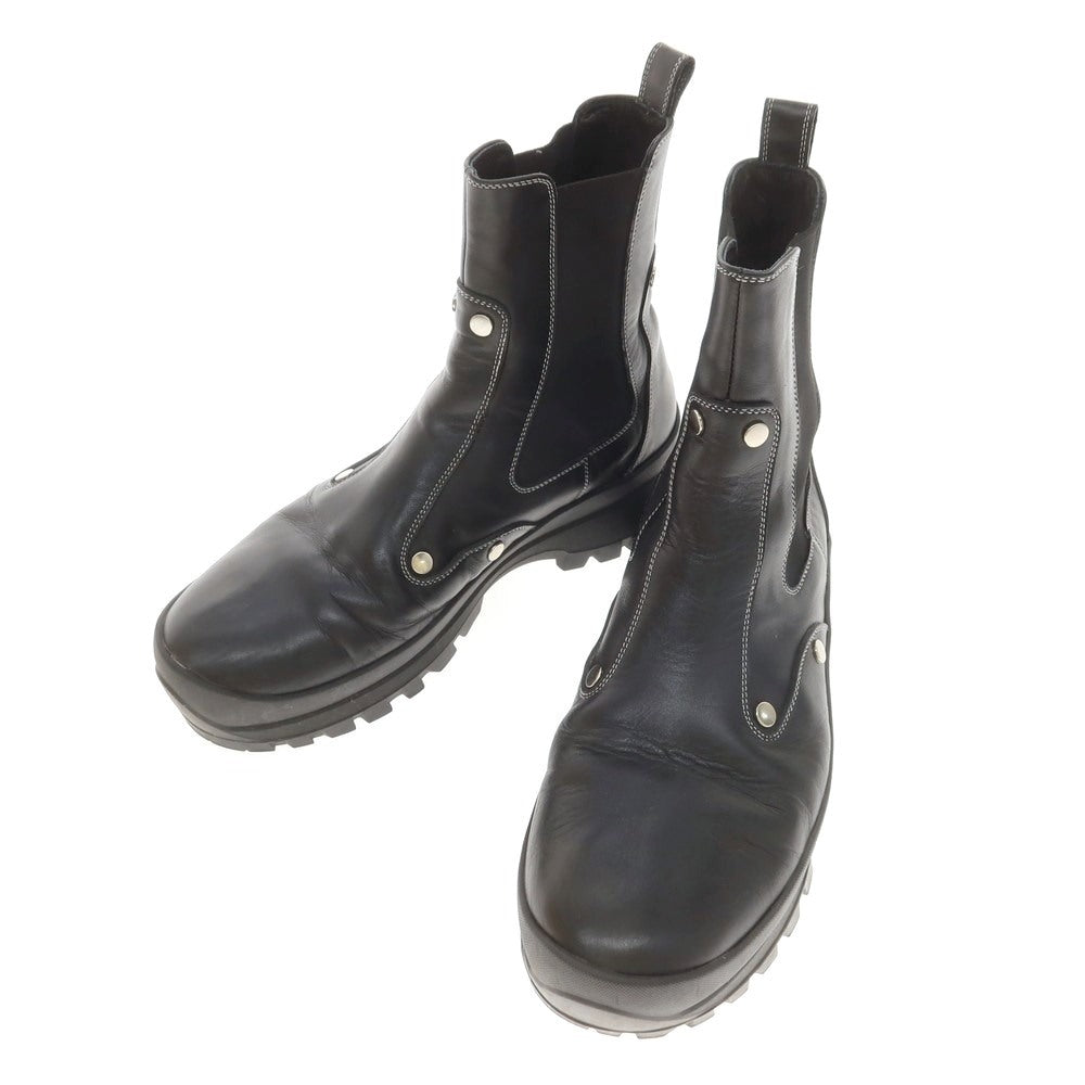 [Used] OAO Leather Side Gore Boots Black [27.5cm] [Condition Rank B] [Men&