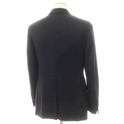 【中古】ディストリクトユナイテッドアローズ District UNITED ARROWS ウール テーラードジャケット ブラック【 44 】【 状態ランクC 】【 メンズ 】