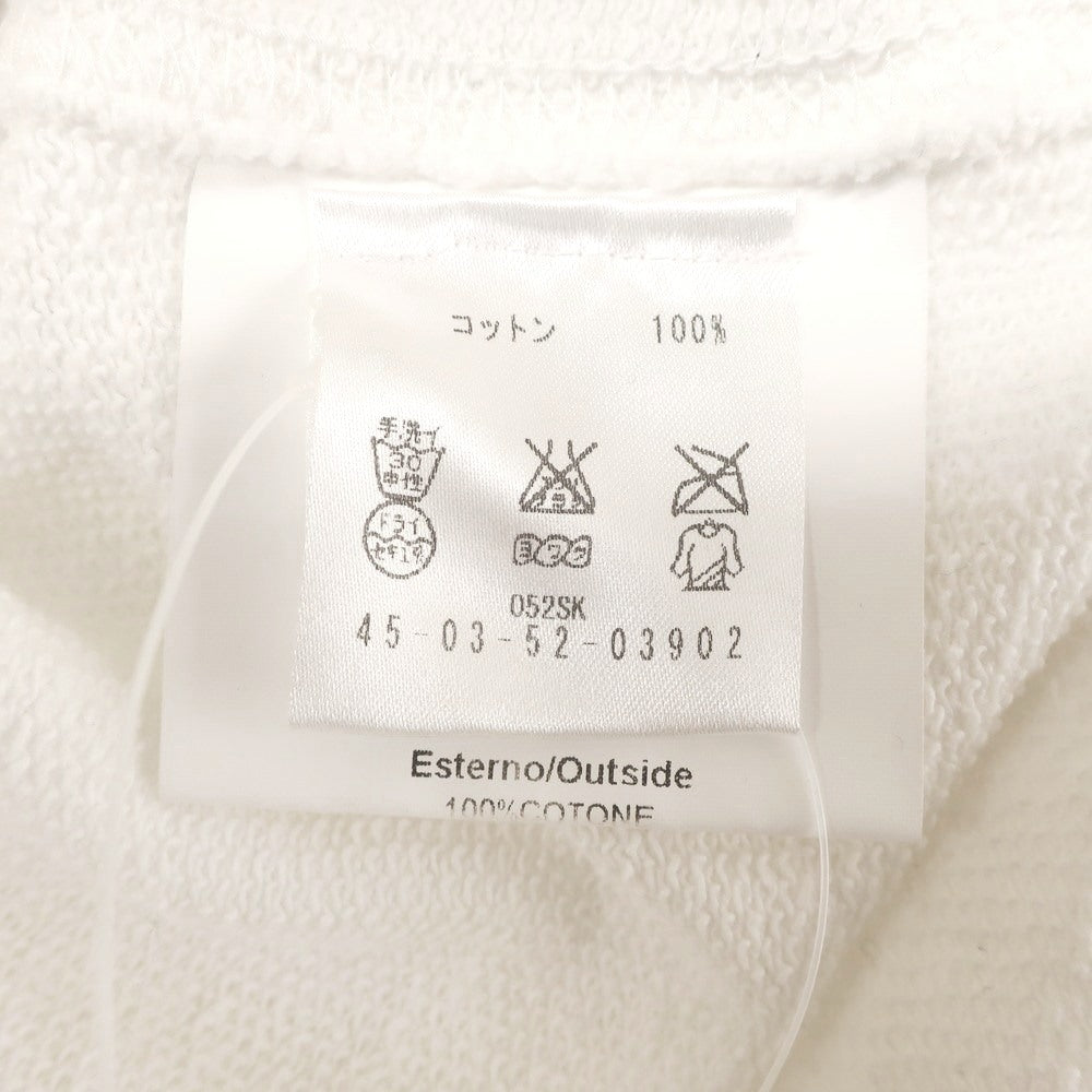 [Used] Golden Goose GOLDEN GOOSE Cotton Crew Neck Sweatshirt White [XS] [Condition Rank C] [Men&