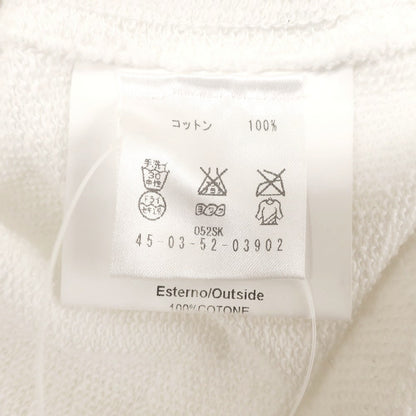 [Used] Golden Goose GOLDEN GOOSE Cotton Crew Neck Sweatshirt White [XS] [Condition Rank C] [Men&