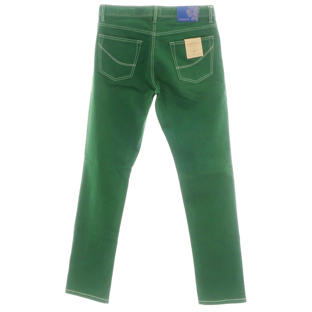 [Used] GTA TWISTED Stretch Cotton Polyester 5 Pocket Pants Green [32] [Condition Rank A] [Men&