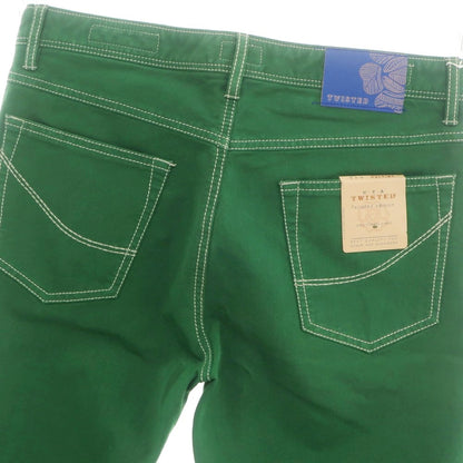 [Used] GTA TWISTED Stretch Cotton Polyester 5 Pocket Pants Green [32] [Condition Rank A] [Men&