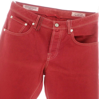 [Used] GTA TWISTED Stretch Cotton Polyester 5 Pocket Pants Red [32] [Condition Rank B] [Men&