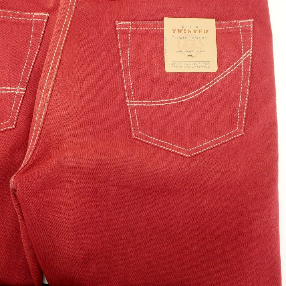 [Used] GTA TWISTED Stretch Cotton Polyester 5 Pocket Pants Red [32] [Condition Rank B] [Men&