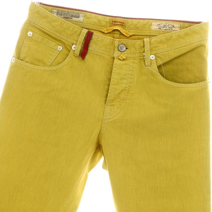 [Used] GTA TWISTED Stretch Cotton Polyester 5 Pocket Pants Yellow [32] [Condition Rank B] [Men&