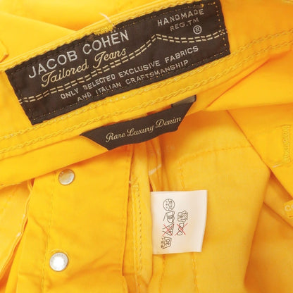 【中古】ヤコブコーエン JACOB COHEN PW688 ストレッチ コットン 5ポケットパンツ オレンジイエロー【 31 】【 状態ランクB 】【 メンズ 】 [BPD]
