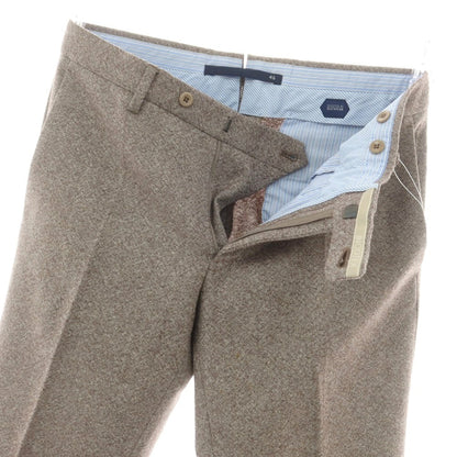 【中古】インコテックス INCOTEX International Gallery BEAMS別注 ウール カジュアルスラックスパンツ ブラウン系【 46 】【 状態ランクD 】【 メンズ 】