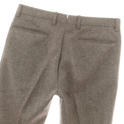 【中古】インコテックス INCOTEX International Gallery BEAMS別注 ウール カジュアルスラックスパンツ ブラウン系【 46 】【 状態ランクD 】【 メンズ 】