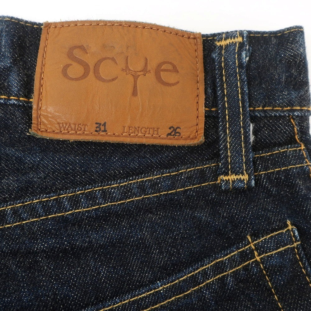 [Used] Scye Cotton Jeans Denim Pants Navy [31] [Condition Rank C] [Men&