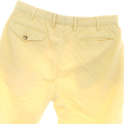 [Used] INCOTEX Cotton Summer Corduroy Shorts Light Yellow [48] [Condition Rank C] [Men&