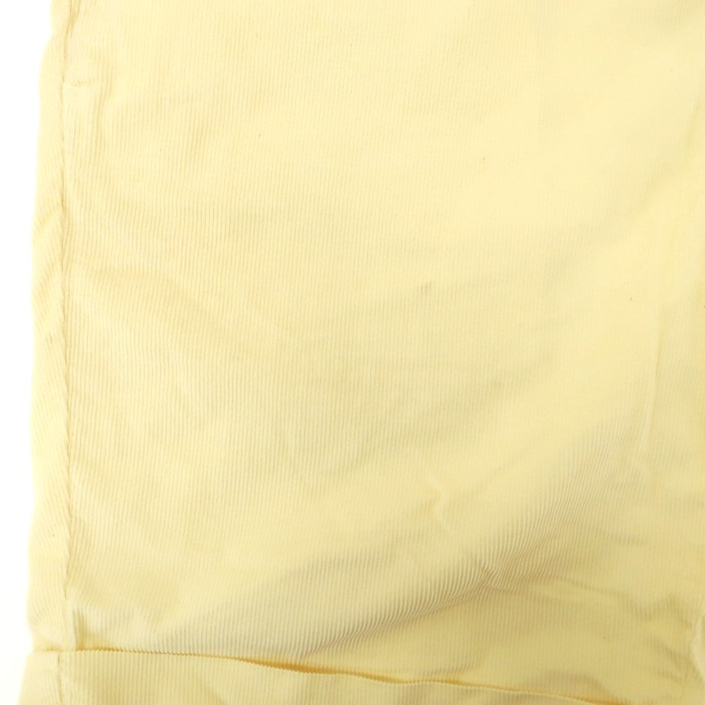 [Used] INCOTEX Cotton Summer Corduroy Shorts Light Yellow [48] [Condition Rank C] [Men&