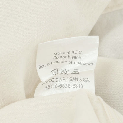 [Used] ORGUEIL Oxford cotton band collar shirt, off-white [38] [Condition rank B] [Men&