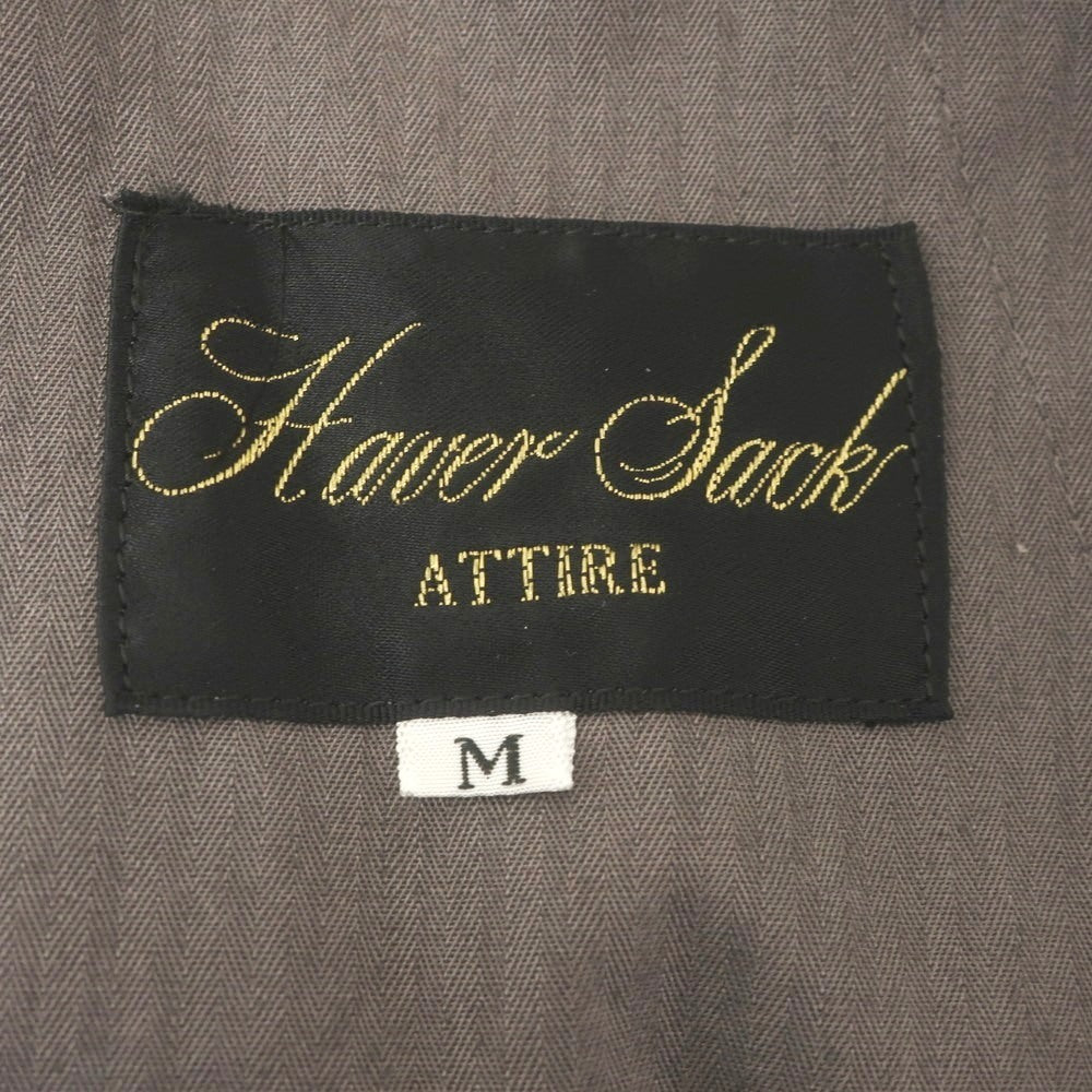 【中古】ハバーサック HAVERSACK ウール カジュアルスラックスパンツ グレー【 M 】【 状態ランクC 】【 メンズ 】 [APD]