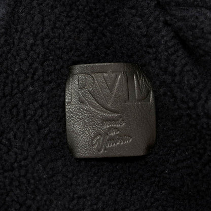 【新品】アール ヴィ エル rvl ムートンレザー ベルテッドコート ネイビー【 48 】【 状態ランクN 】【 メンズ 】