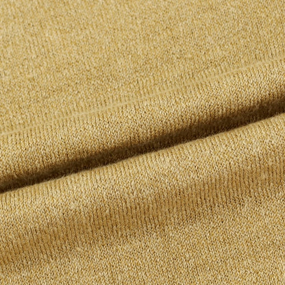 [New] Drumohr Linen Polyester Crew Neck Pullover Knit Light Brown [42] [Condition Rank N] [Men&