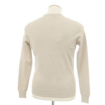 [New] Drumohr Linen Polyester Crew Neck Pullover Knit Sand Beige [44] [Condition Rank N] [Men&