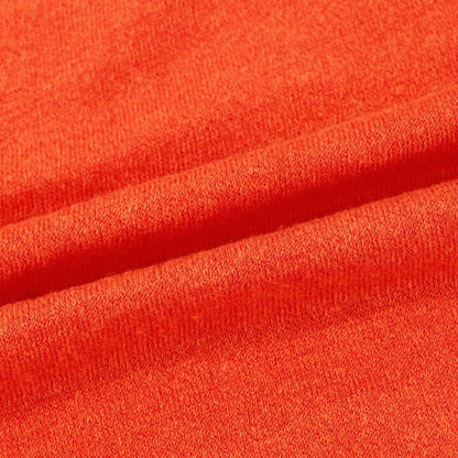 [New] Drumohr Linen Polyester Crew Neck Pullover Knit Orange [48] [Condition Rank N] [Men&