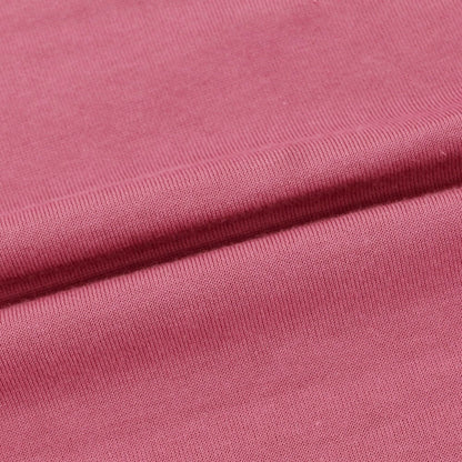 [New] Drumohr High Gauge Cotton Crew Neck Pullover Knit Dark Pink [48] [Condition Rank N] [Men&