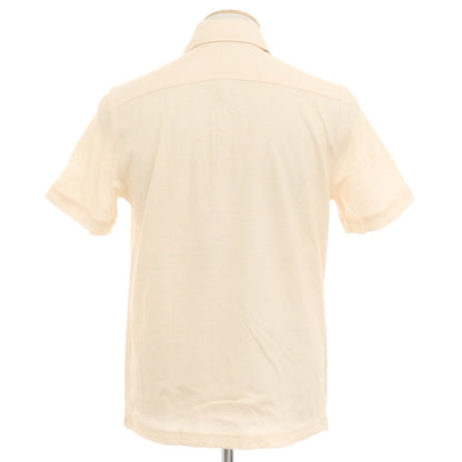 [New] GUY ROVER Cotton Horizontal Collar Short Sleeve Polo Shirt Light Orange [S] [Condition Rank N] [Men&