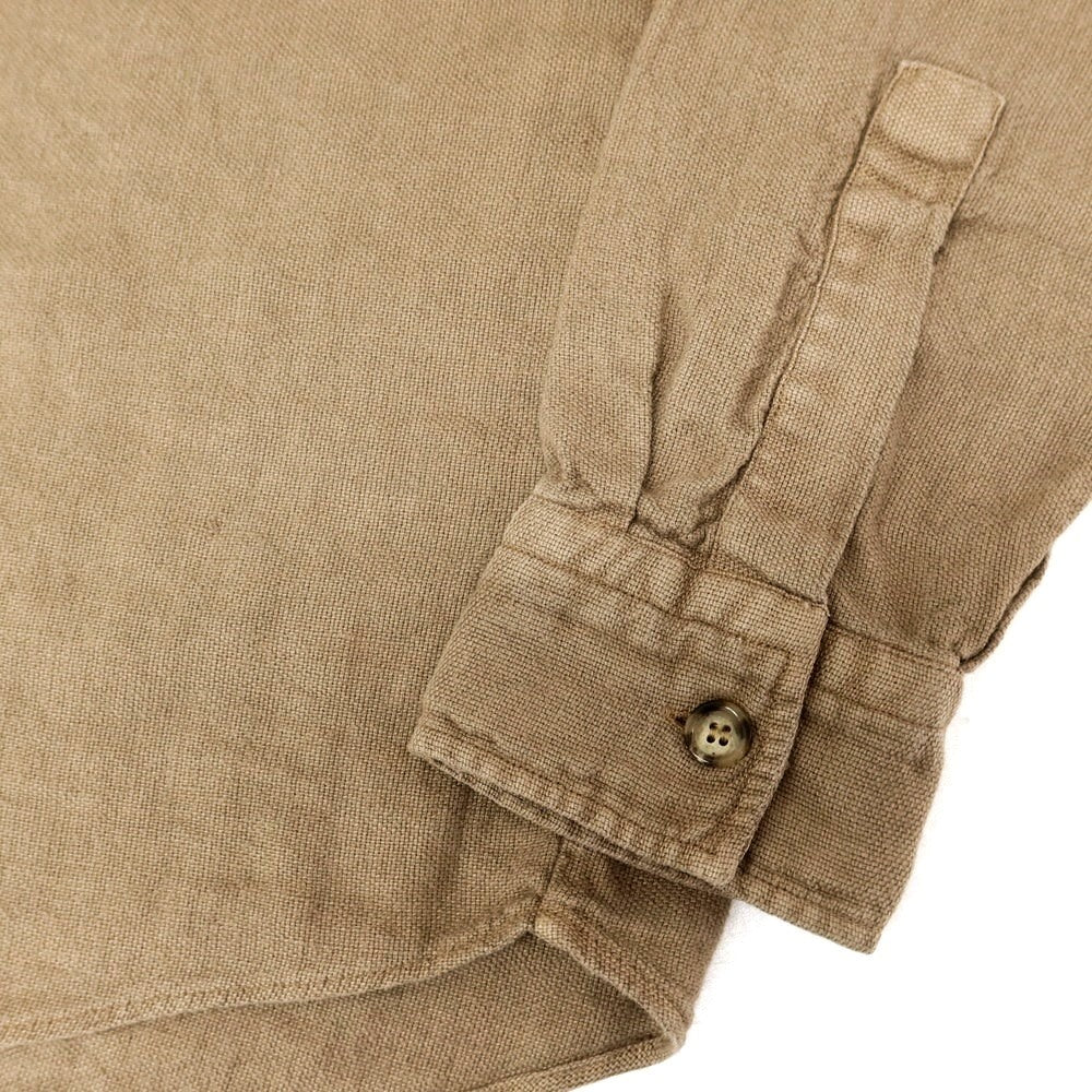 [New] GUY ROVER × FORTELA Linen Shirt Jacket Dark Beige [XL] [Condition Rank N] [Men&