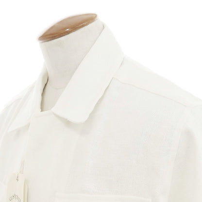 [New] GUY ROVER × FORTELA Linen Shirt Jacket Off-White [M] [Condition Rank N] [Men&