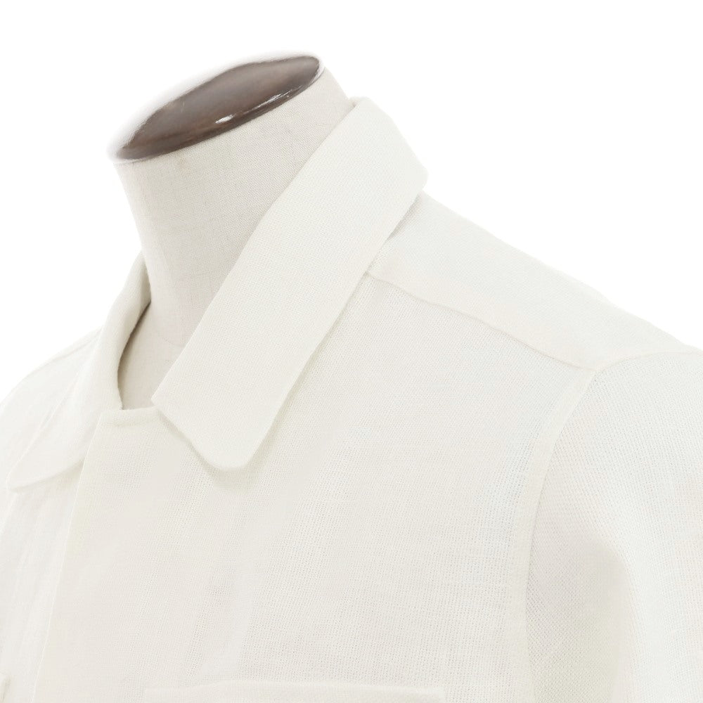 [New] GUY ROVER × FORTELA Linen Shirt Jacket Off-White [L] [Condition Rank N] [Men&