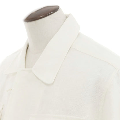 [New] GUY ROVER × FORTELA Linen Shirt Jacket Off-White [XL] [Condition Rank N] [Men&
