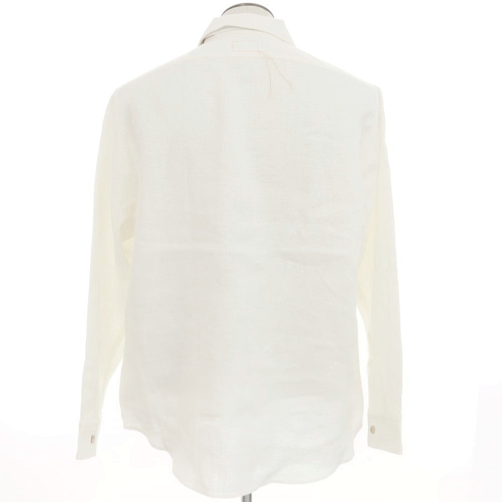 [New] GUY ROVER × FORTELA Linen Shirt Jacket Off-White [XL] [Condition Rank N] [Men&