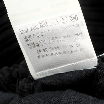 【中古】ザ ジジ THE GIGI コーデュロイ ダブルスーツ ブラック【 44 】【 状態ランクC 】【 メンズ 】