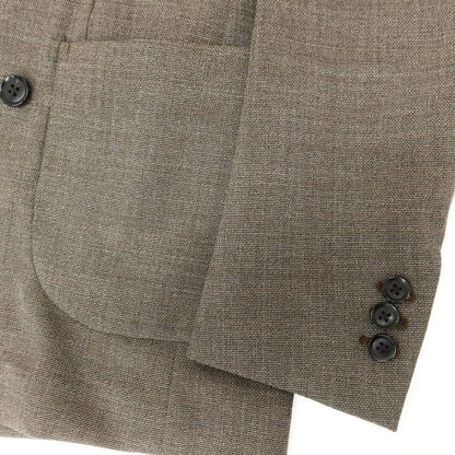 【中古】ファブリック トウキョウ FABRIC TOKYO ウールポリエステル 6B ダブルスーツ トープ【 表記なし  (S位) 】【 状態ランクB 】【 メンズ 】