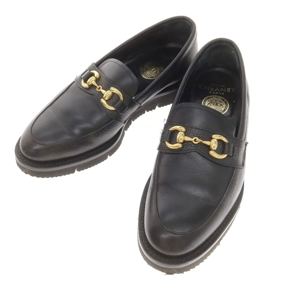 [Used] Cheaney Leather Bit Loafers Black [8] [Condition Rank B] [Men&