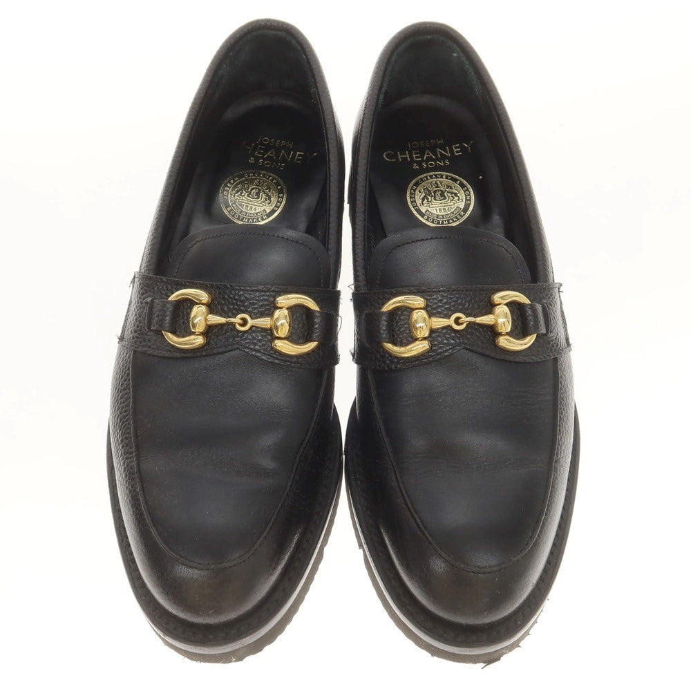 [Used] Cheaney Leather Bit Loafers Black [8] [Condition Rank B] [Men&