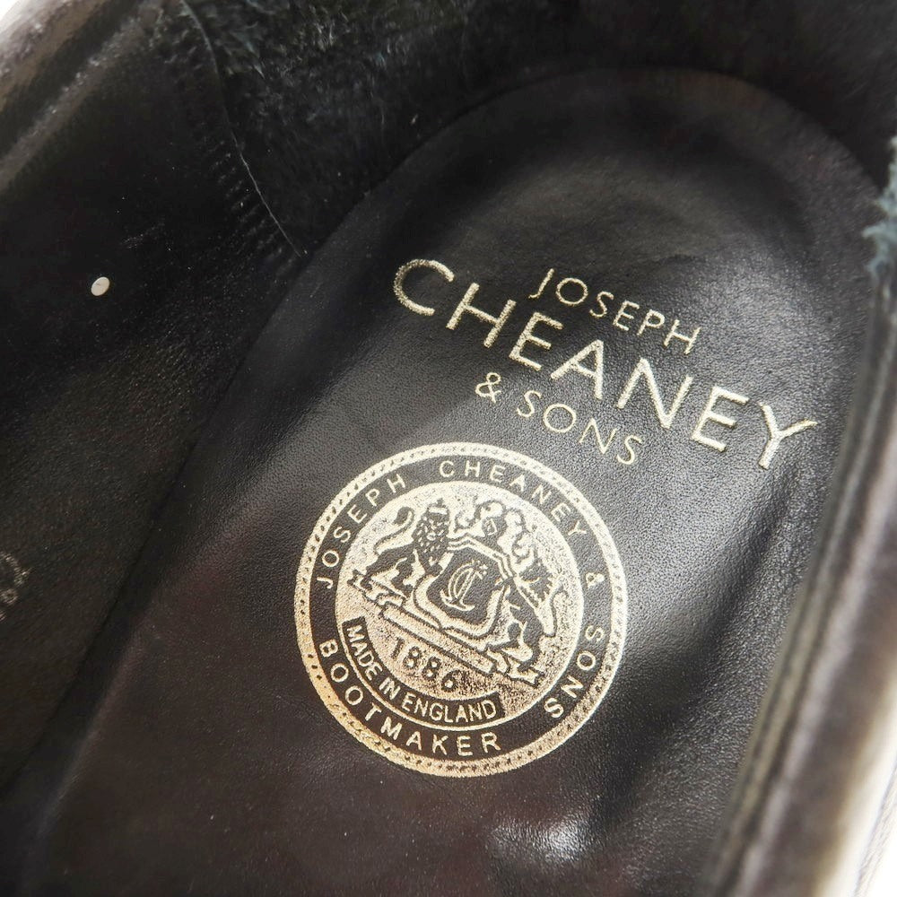 [Used] Cheaney Leather Bit Loafers Black [8] [Condition Rank B] [Men&