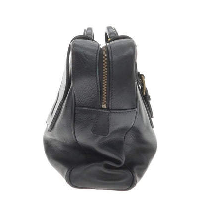 [Used] Giorgio Armani GIORGIO ARMANI Leather Briefcase Black [Condition Rank C] [Men&