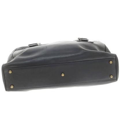 [Used] Giorgio Armani GIORGIO ARMANI Leather Briefcase Black [Condition Rank C] [Men&