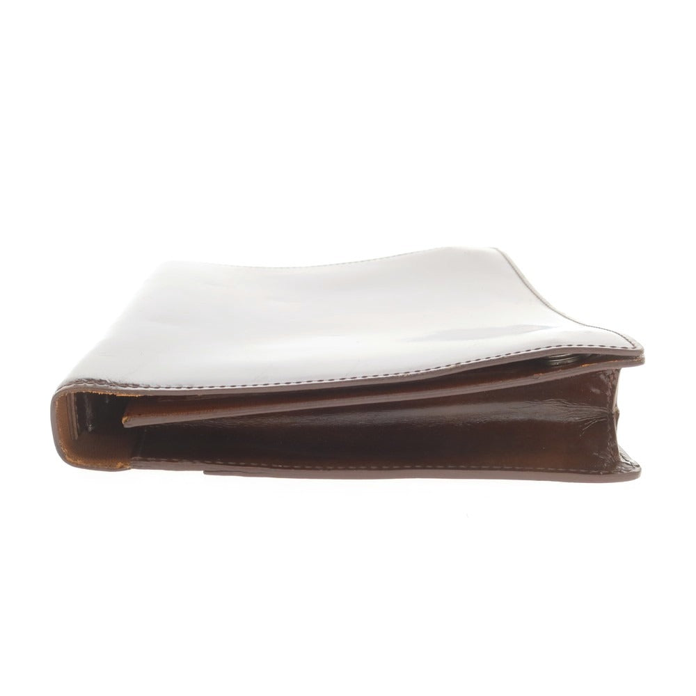 [Used] Dunhill Leather Clutch Bag Brown [Condition Rank C] [Men&