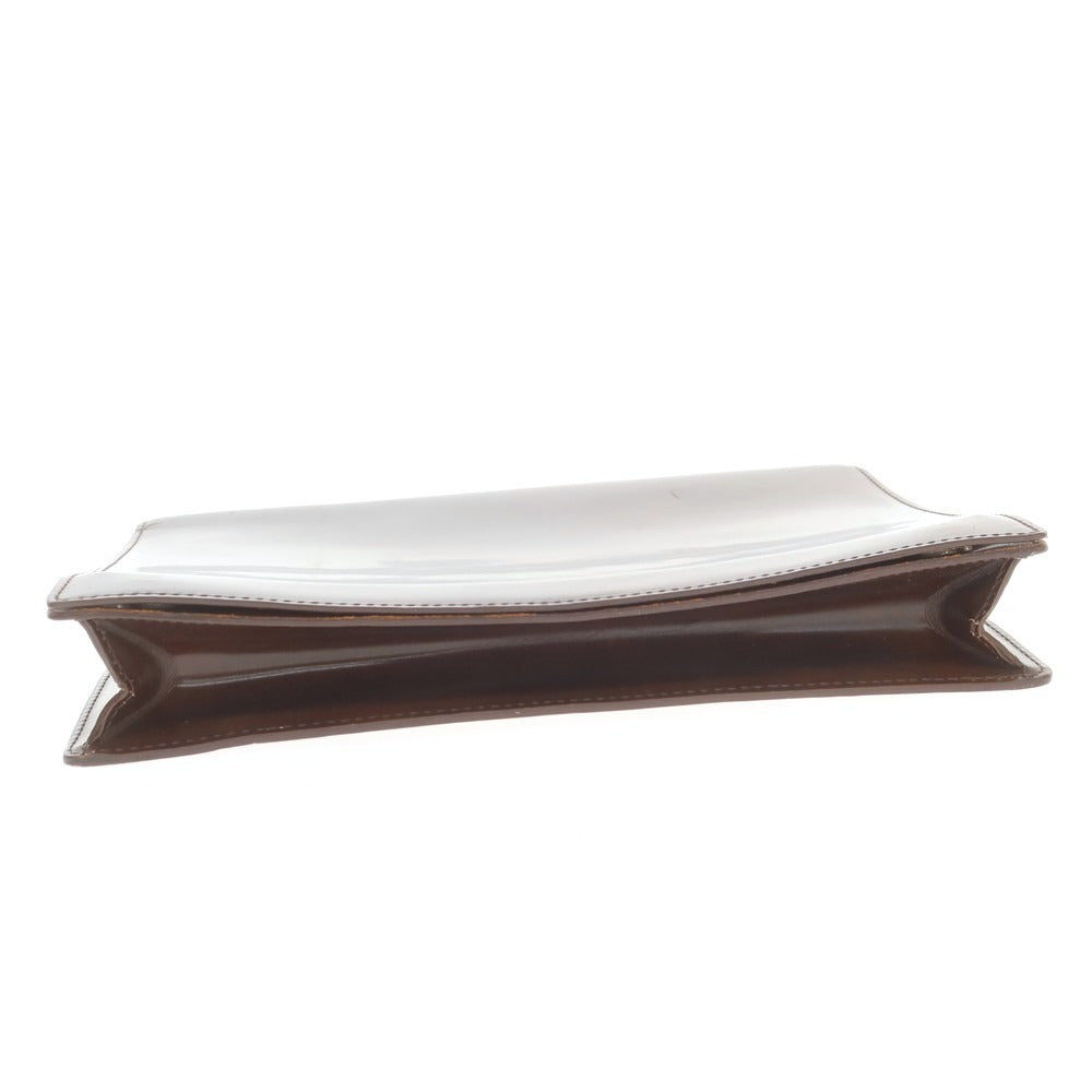 [Used] Dunhill Leather Clutch Bag Brown [Condition Rank C] [Men&
