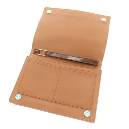 [Used] Dunhill Leather Clutch Bag Brown [Condition Rank C] [Men&