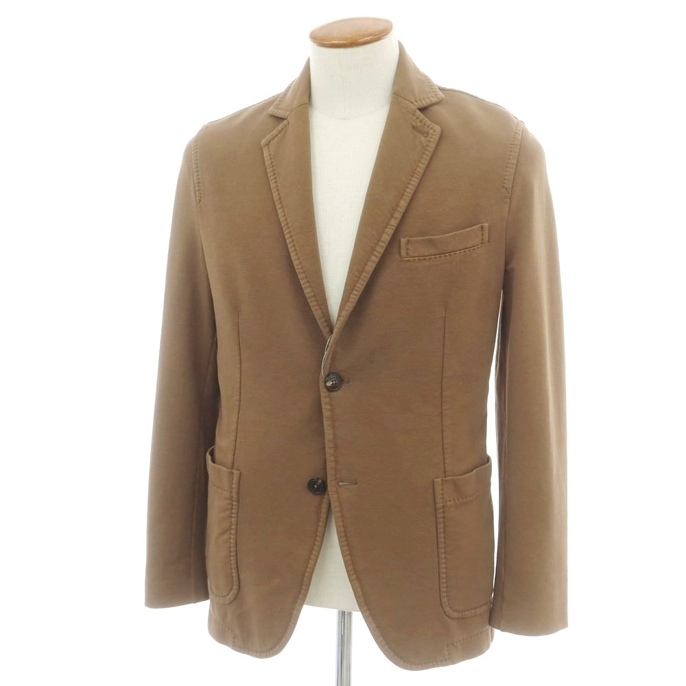 【中古】チルコロ1901 CIRCOLO 1901 コットンジャージー カジュアルジャケット ブラウン【 48 】【 状態ランクC 】【 メンズ 】