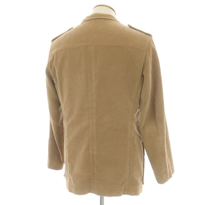 【中古】ジルサンダー JIL SANDER コットン コーデュロイ サファリジャケット ベージュブラウン【 48 】【 状態ランクD 】【 メンズ 】
