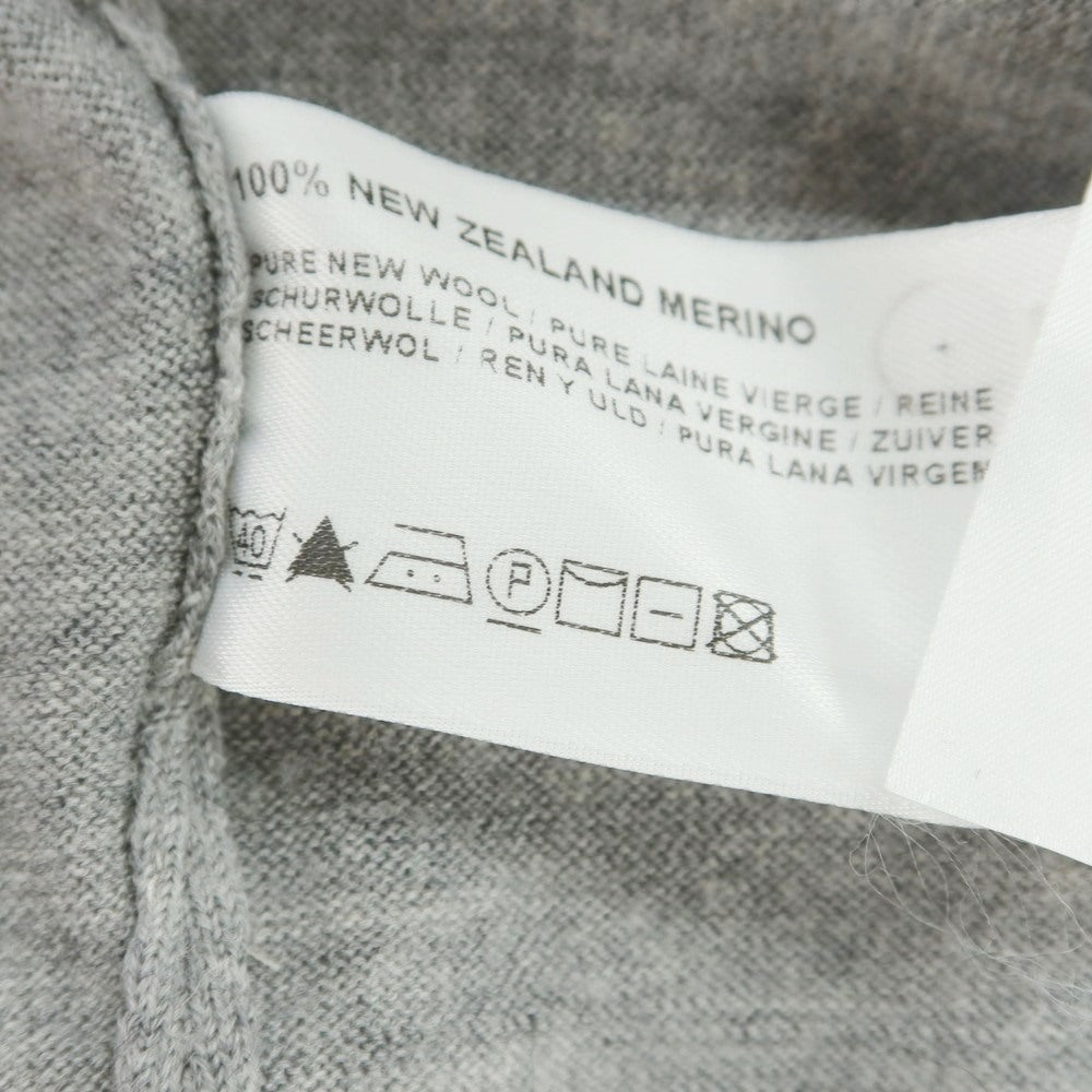【中古】ジョンスメドレー JOHN SMEDLEY ハイゲージ ニュージーランドメリノ ウール カーディガン グレー【 S 】【 状態ランクB 】【 メンズ 】