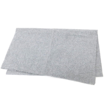 【中古】ジョンストンズ JOHNSTONS カシミヤ マフラー グレー【 状態ランクA 】【 メンズ 】