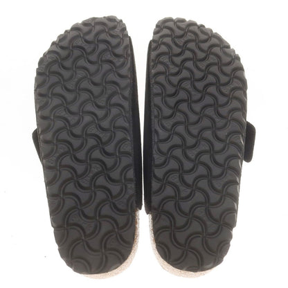 【中古】【未使用】ビルケンシュトック BIRKENSTOCK Arosa Big Buckle スエード サンダル ブラック【 40 】【 状態ランクS 】【 メンズ 】