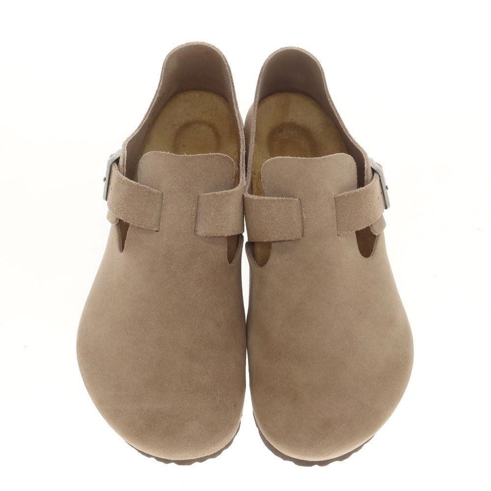 【中古】ビルケンシュトック BIRKENSTOCK London スエード サンダル トーブ系【 40 】【 状態ランクA 】【 メンズ 】