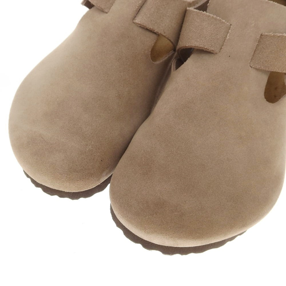 【中古】ビルケンシュトック BIRKENSTOCK London スエード サンダル トーブ系【 40 】【 状態ランクA 】【 メンズ 】