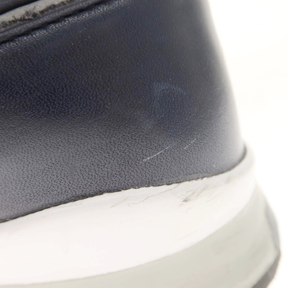 【中古】ニューバランス NEW BALANCE M1500NAV レザー スニーカー ネイビー【 UK7 1/2 】【 状態ランクB 】【 メンズ 】