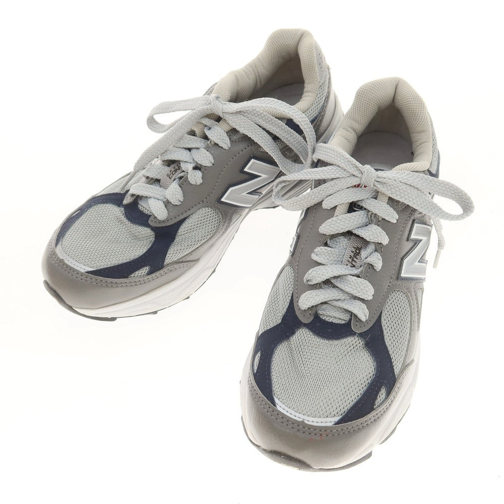 [Used] New Balance M990GJ3 Made in USA Sneakers Gray x Navy [26cm] [Condition Rank B] [Men&