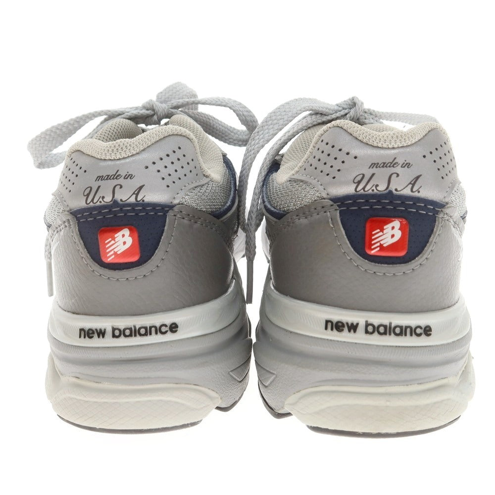 [Used] New Balance M990GJ3 Made in USA Sneakers Gray x Navy [26cm] [Condition Rank B] [Men&