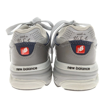 [Used] New Balance M990GJ3 Made in USA Sneakers Gray x Navy [26cm] [Condition Rank B] [Men&